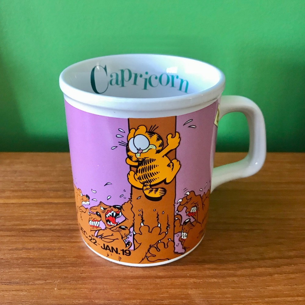 Vintage - Garfield Capricorn Mug